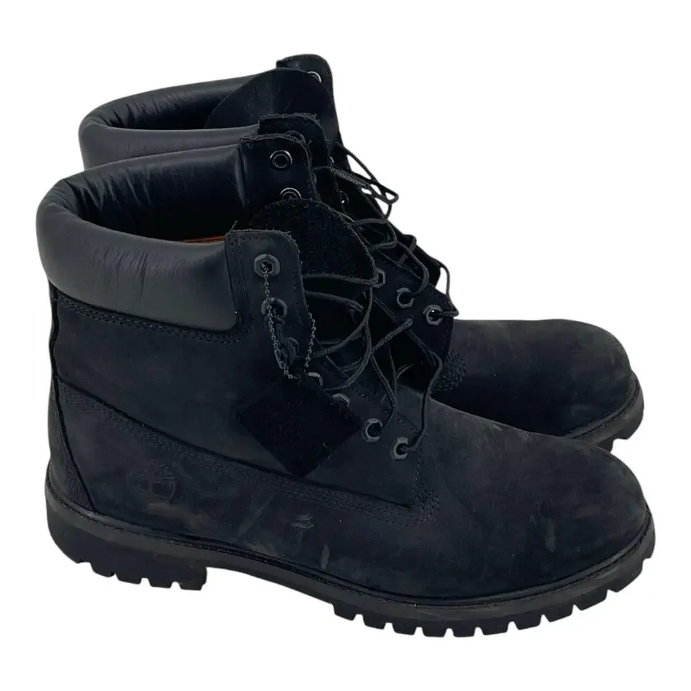 Timberland 10073.BLK Men's 6 inch Premium Waterproof Boots Black Size 10M